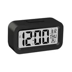 Relógio de Mesa Portátil Digital Despertador Led Lcd