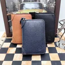 Porta Cartão Masculina Couro Sintético Porta Cartões Carteira