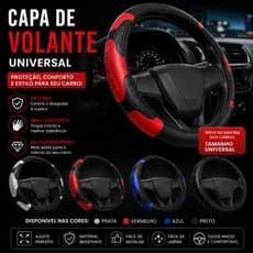 Capa De Volante Universal Para Todos os Modelos Colorida Automotivo