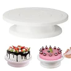 Bailarina Base Giratória para Confeitar Bolo e Torta 28 cm