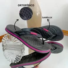Chinelo Feminino Nuvem Ortopédico Antiderrapante e Leve Sandlux