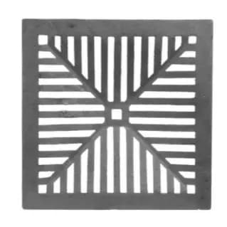 RALO DE FERRO PARA AREA EXTERNA VARANDAS GARAGENS CALÇADAS 30X30 CM