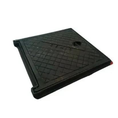 Tampão De Ferro 30x30 Cm Fundido Articulado