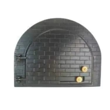 PORTA DE FORNO DE PIZZA COM TIJOLINHO GRANDE