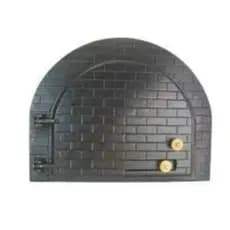 PORTA DE FORNO DE PIZZA COM TIJOLINHO GRANDE