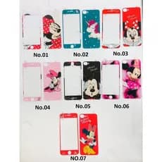 Película De Vidro 3d Colorida Frente e Verso Para iPhone 7 / 8 / SE 2020 Borda Curva Full