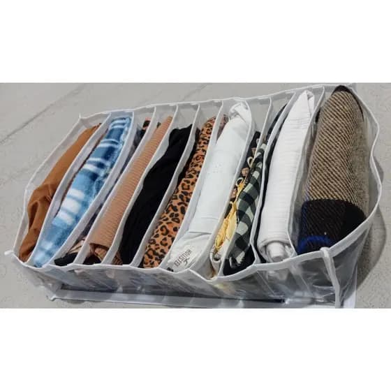 kit 3 Colmeia Organizadora de Gaveta com 10 divisória - PVC e TNT  M 40(C) 25 (L) 10(A)