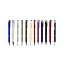 KIT CANETAS METAL PERSONALIZADA A LASER