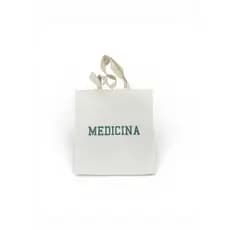 KIT 10 Ecobag Medicina Personalizada Brinde Estudante Universitário Noivos Aniversário