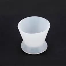 4 Pçs/set Copo De Mistura De Silicone Dental Auto-Solidificante Copos Dentista Equipamento Tigela Borracha