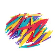 100pcs Ortho Elastic Placer Para Aparelho-Colocadores De Elástico De Borracha