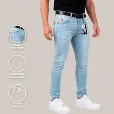 Calça Jeans Masculina com Lycra Tendência e Conforto