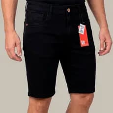 Bermudas Masculina Jeans Com Lycra