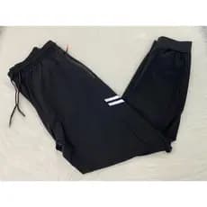 Calças masculinas casuais de cintura elástica, ajuste plano, ajuste  secagem rápida, respirável, absorvente de suor, ade