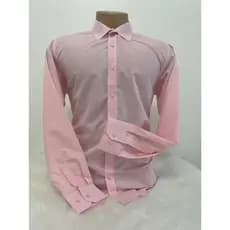 Camisa Social Masculina - 65% Poliéster, 35% Algodão, Tecido Inovador
