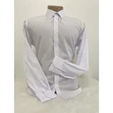 Camisa Social Masculina - 65% Poliéster, 35% Algodão, Tecido Inovador