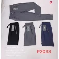 Calca de secagem rapida/Bolso com ziper/Cintura elastico/Esportiva/Casual