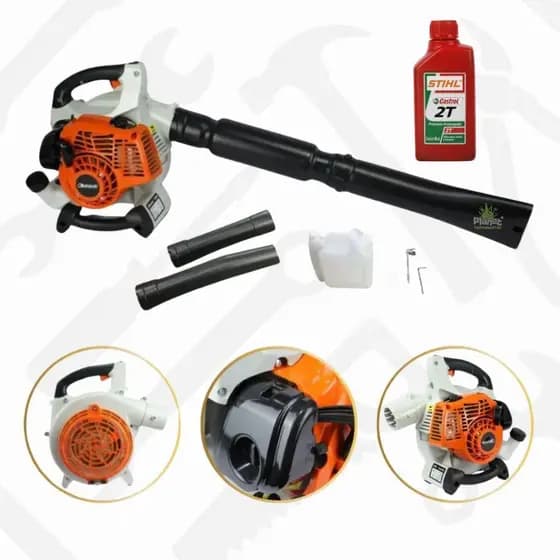 SOPRADOR DE FOLHAS A GASOLINA PROFISSIONAL KNAKASAKI + OLEO CASTROL DE BRINDE