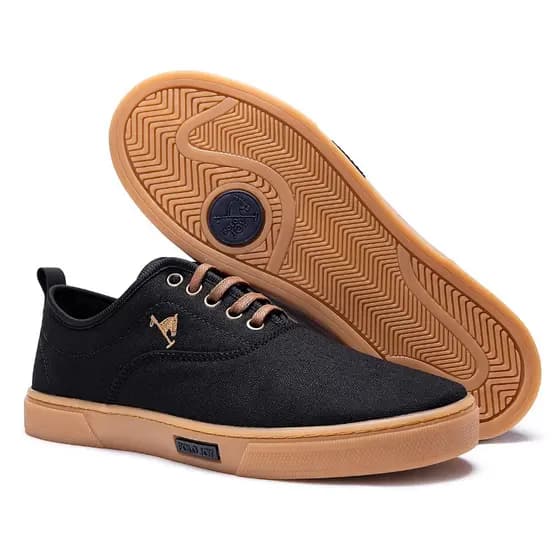 Tênis Sapatênis  Masculino Casual Masculino Polo Joy Facil Calçar Confortavel lona