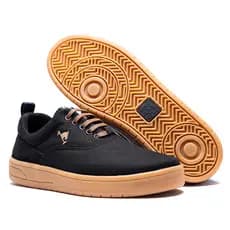 Sapatênis Masculino Em Lona Estonada Casual Polo Joy Lona em Algodão