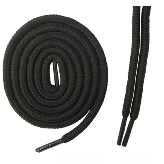 Cadarço Atacador Redondo  Preto ou Marrom 140 cm