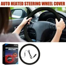 Capa de Volante Aquecida Universal QAUZ para Carro, Aquecedor de Mãos para Volante, Capa Protetora de Aquecimento Rápido