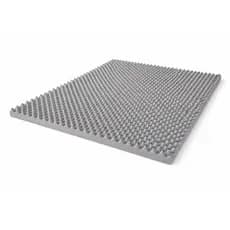 COLCHONETE CAIXA DE OVO CHUMBO CASAL PILLOW TOP ORTOPÉDICO MASSAGEADOR  ANTIESCARAS CASCA DE OVO