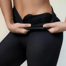 Legging Feminina Peluciada Flanelada Cintura Alta Inverno