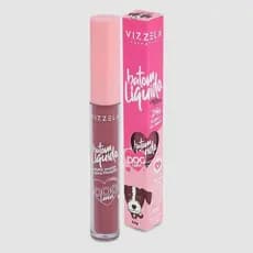 Batom Líquido Efeito Matte Vizzela Dog Lovers 100% Vegano Longa Duração