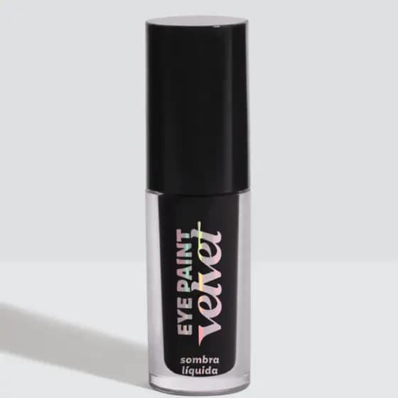 Eye Paint Velvet Black: Sombra Líquida com Acabamento Matte Aveludado
