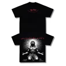 Camiseta Oversized Streetwear Masculina Feminina 100% Algodão Jesus Cristo Gospel