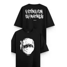 Camiseta Oversized Premium 100% Algodão Streetwear "Eyes of Victory" NOCRY Estampada