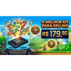 HD Externo 120GB com Case Para Nintendo Wii Biblioteca Gamer Pronto Para Uso