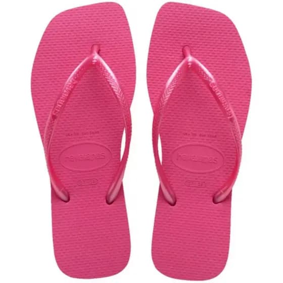 Chinelo Havaianas Slim Original Fc Square Bico Quadrado 37/38