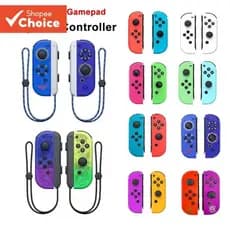 Gamepad Para Nintendo Switch Controle Joystick Joycon ROXO/VERDE VERDE/ROSA-LED VERDE/AZUL POKEMON/VERDE MARIO/AZUL