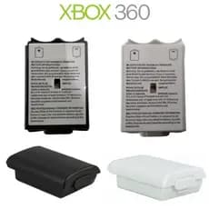 Tampa Pilha Controle XBOX 360 Case Suporte de Pilhas Controle Xbox 360 Preto ou Branco