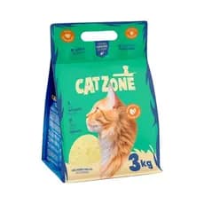 AREIA HIGIENICA PARA GATO NATURAL GRÃOS FINOS CATZONE 3KG