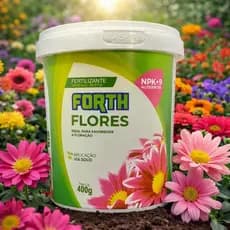 Fertilizante Adubo Forth Flores 400g - Ideal para Floração - Forth Jardim