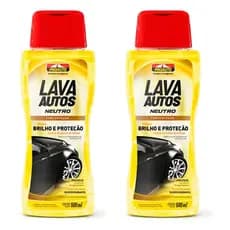 KIT 2 LAVA AUTO SHAMPOO CLASSIC NEUTRO 500ML PROAUTO