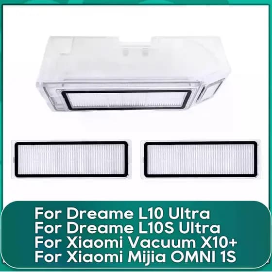 Compatível Para Dreame L10 Ultra , L10S/Xiaomi X10 + , Mijia OMNI 1S Filtro Hepa Caixa De Poeira Peça De Reposição Acess