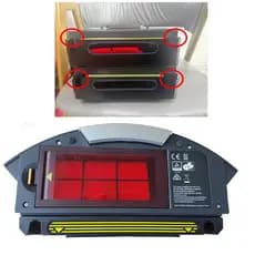 Coletor De Filtragem De Caixa De Poeira Para iRobot Roomba 800 900 Série 850 860 864 870 880 885 960 980 965 Robô Aspira