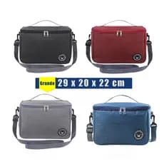 Lancheira TFixol 12L Grande Capacidade Grande Piquenique Almoco Térmico à Prova de Fugas Bolsa