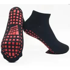 Kit 3/6/9 Pares Meia Soquetes Antiderrapante Esportivas Pilates Fisioterapia Yoga Idoso Adulto Infantil