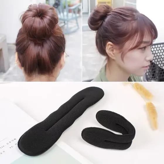 KIT 1/2/3 Un Magic Bun Coque Rápido Para Cabelo Material Leve Maleável