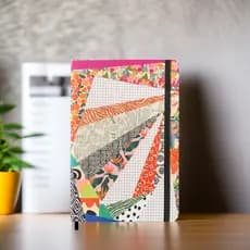 Caderno A5 Caderno Feminino 60 folhas Capa Dura Caderno de Desenho tipo Moleskine