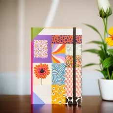 Caderno de Desenho Capa Dura Caderno Feminino A5 Caderno tipo Moleskine 60 folhas