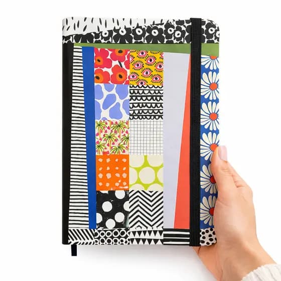 Caderno A5 para estudos artesanal capa dura | organização e rotina + mimo A6