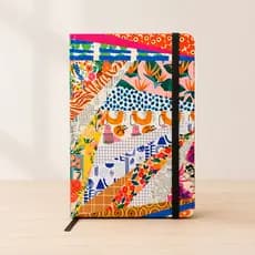 Caderno A5 artesanal ✨ leve 2 (Caderno A5 + Caderno A6 incluso)
