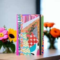 Caderno de Anotações Capa Dura Caderno Feminino para Desenho Caderno A5 60 folhas
