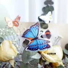 Adesivos de borboletas 3D realistas originais para paredes, geladeiras, vidros, cadernos, decoração, brinquedos infantis